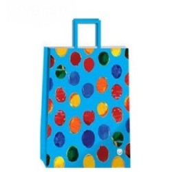 Bolsa Papel *Fanpack Blue* 30 x 12 x 32 cm con manija