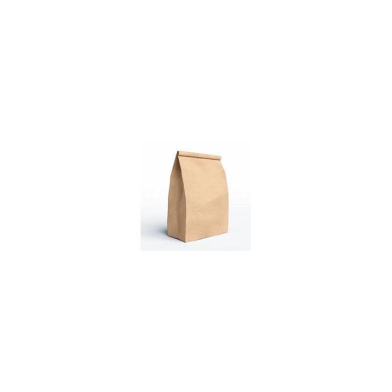 Bolsa Fondo Cuadrado Kraft 80 grs 18 x 12 x 30 (x 250 unidades)