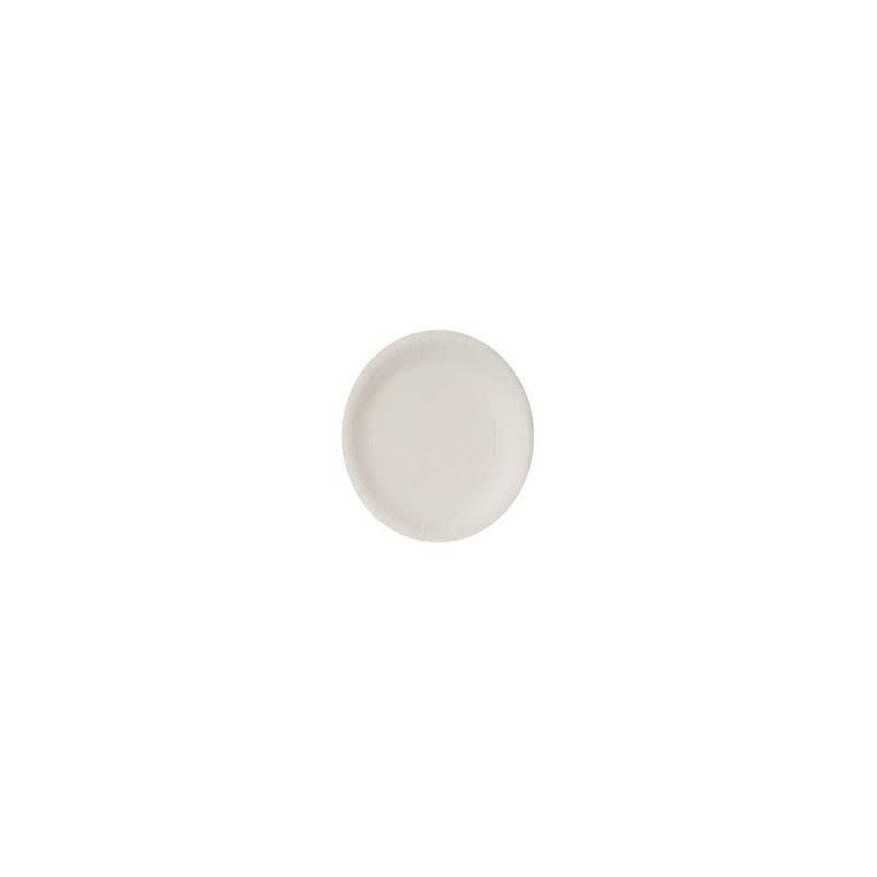 Plato de Polipapel Blanco 17 cm (x 100 unidades)