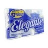 Pañuelos Elegante Tissue D/Hoja (6 paq x 12 unid c/u)